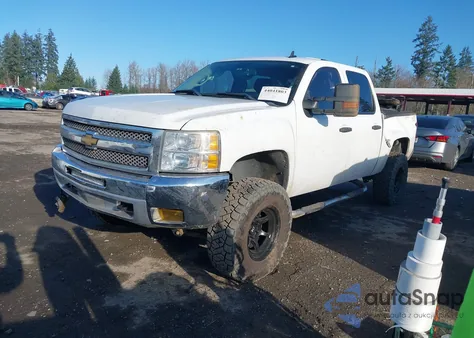 2012 Chevrolet Silverado 1500 Lt из США, поврежденный, VIN 1GCPKSE75CF108299